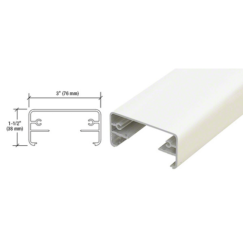 Sky White 200X Series 241" Long Top Rail