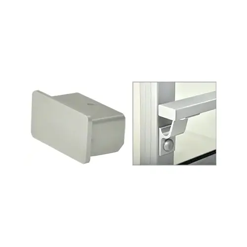 Agate Gray 1100 Series End Cap for 1" x 2" Tubing