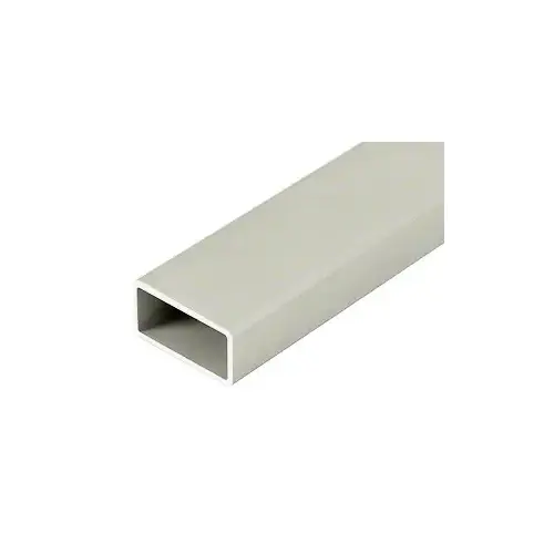 CRL ARHRHAGY Agate Gray 1100 Series 1"x2" Aluminum Hand Rail 252" Length