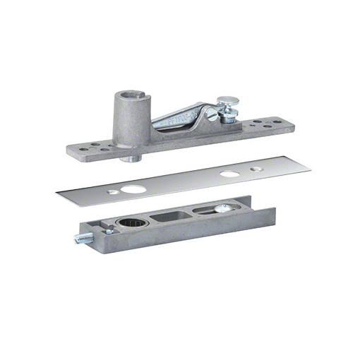 Center-Hung Top Pivot Set with Polished Stainless Cover