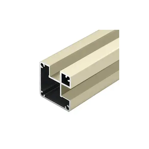CRL P1H92410W Oyster White 241" 1100 Square 90 Degree Post Only