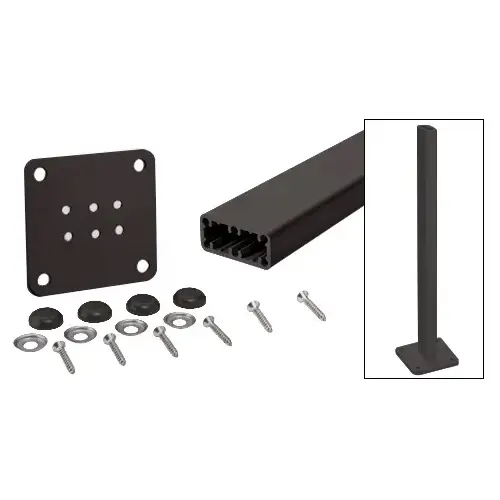 Hansen HPT42KBRZ Matte Bronze Trim-Line 42" Surface Mount Post Kit