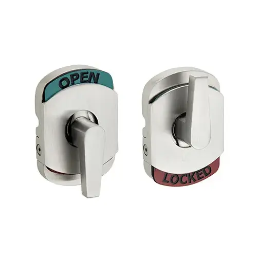 Brushed Stainless Locking Ladder Pull Lock Indicator