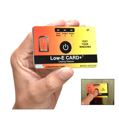 Low-E CARD+ - Replaceable Battery