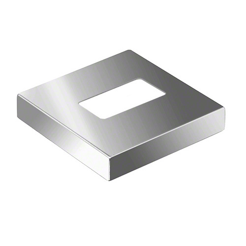 Polished Stainless Base Flange Cover for P9 P-Series Posts