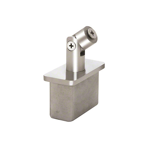 316 Polished Stainless 1" x 2" Vertically Adjustable Post Cap for Saddles