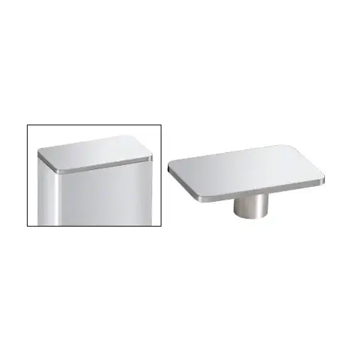 CRL P9CAPPS 316 Polished Stainless Steel P9 Top Post Cap
