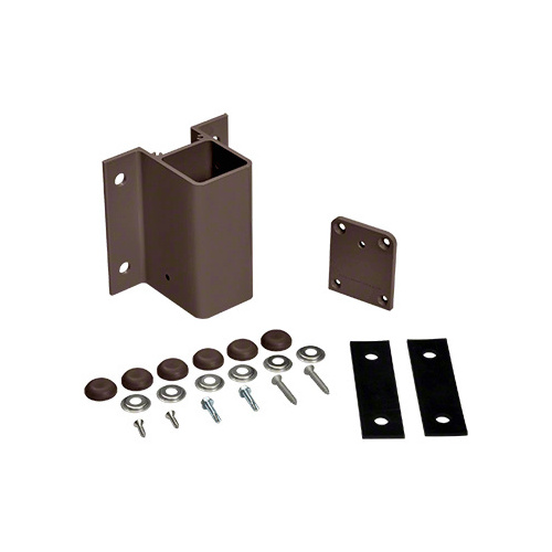 Matte Bronze 180 Degree Center/End Fascia Mount Bracket