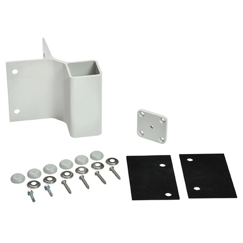 CRL FBH2W Sky White Outside 90 Degree Fascia Mounted Bracket