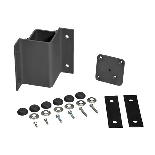 Matte Black Inside 90 Degree Fascia Mount Bracket