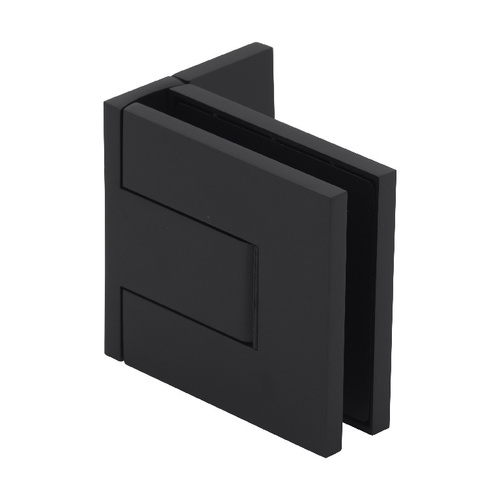 Matte Black Palermo Adjustable Wall Mount Offset Back Plate Hinge