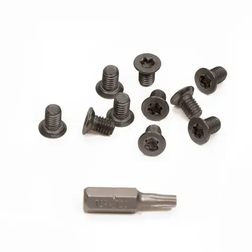 Oil Rubbed Bronze Essence Bottom Track Replacement Screws GLASS NOT INCLUDED