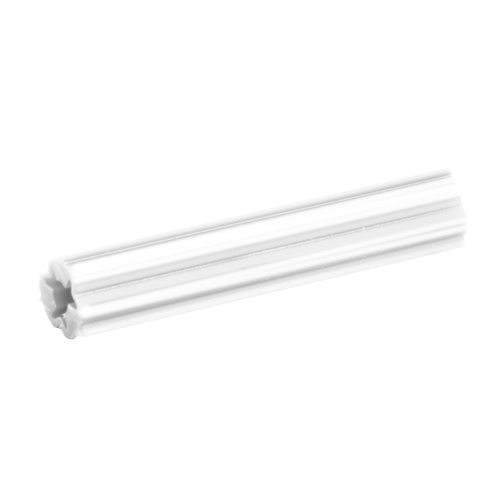 1-1/2" Length White Plastic Screw Anchors - 3/16" Hole