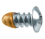 CRL 24171 8 x 3/8" Phillips Oval Head T-Stud Replacement Screw (with Sealer)