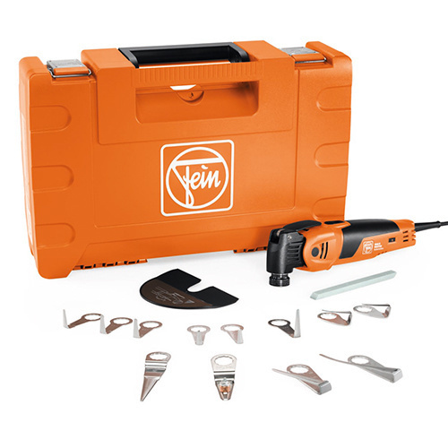 FEIN Multimaster Series MM1.7Q Power Tool with Accessories Orange