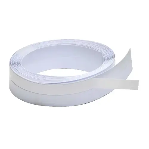 White 17 ft Roll V-Seal Door Tape