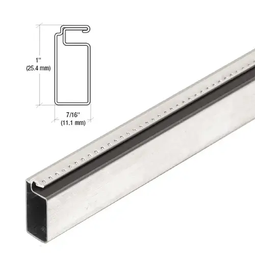 Mill 1" x 7/16" Roll Formed Screen Frame  12" Stock Length - pack of 50