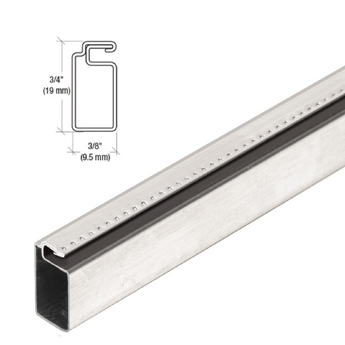 Mill 3/4" x 3/8" Roll Formed Screen Frame  72" Stock Length - pack of 25