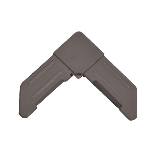 3/4" x 7/16" (19 x 11 mm) Bronze Corner for WSF34716 Series Screen Frame - pack of 100