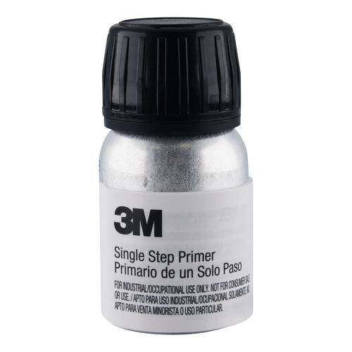 3M 08682 1-Part Economical Single Step Primer, 30 mL Bottle, Black