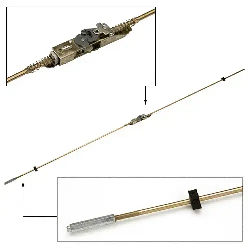 Rod And Case Assembly With Top Latch