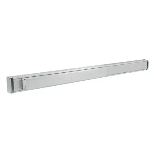 Satin Aluminum 48" Jackson 1285 Push Pad Concealed Vertical Rod Left Hand Reverse Bevel Panic Exit Device with 8' Rod and Case