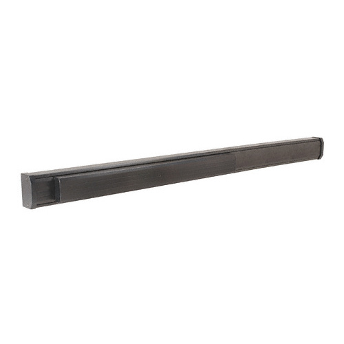 Dark Bronze 48" 1285 Push Pad Concealed Vertical Rod Left Hand Reverse Bevel Panic Exit Device