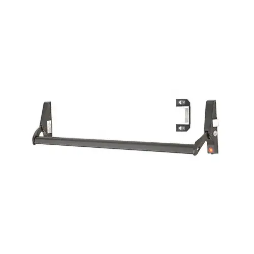 Crossbar Rim Panic Exit Device Right Hand Reverse Bevel Type Dark Bronze Finish