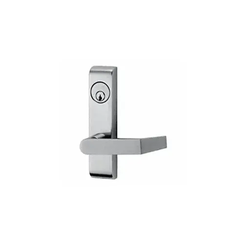 Satin Chrome 360 Series Outside Lever Entry Trim