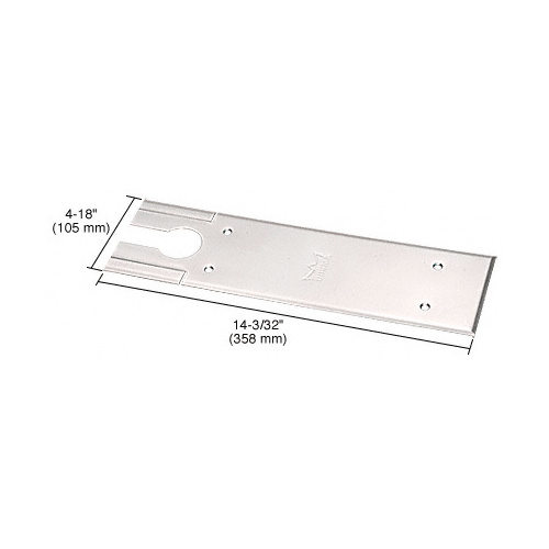 kaba Polished Stainless BTS80 Series Cover Plate