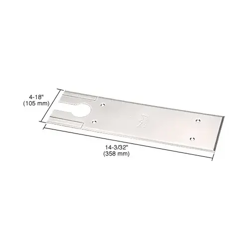 DORMA BTS7410CPPS kaba  Polished Stainless BTS80 Series Cover Plate