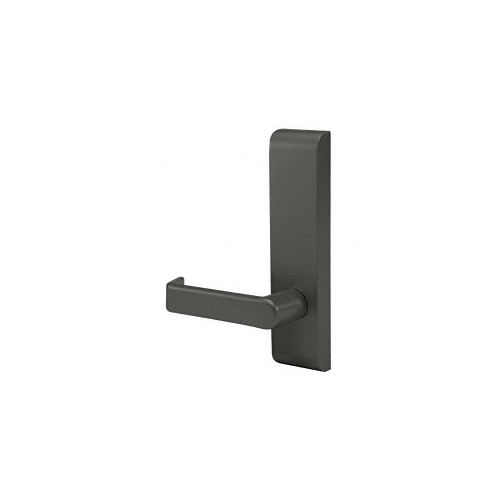 8500 Dummy Lever Trim for Narrow Stile with Inactive Flat Lever Dark Bronze Finish