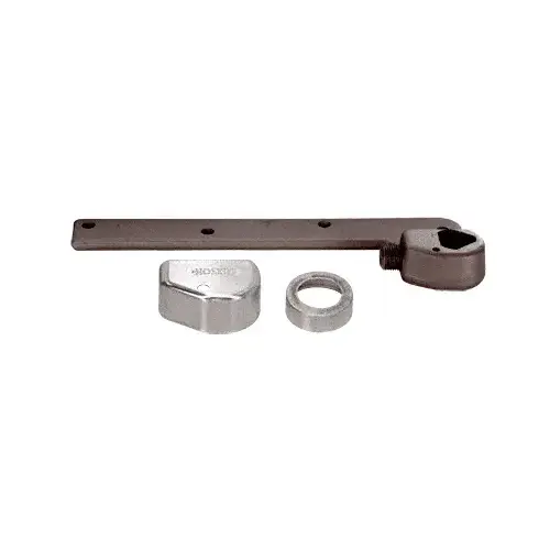 Rixson 252050LHSC Satin Chrome Left Hand 3/4" Offset Bottom Arm