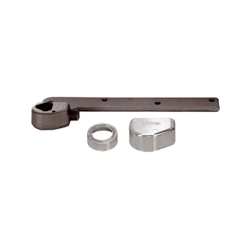 Rixson 252050RHSC Satin Chrome Right Hand 3/4" Offset Bottom Arm