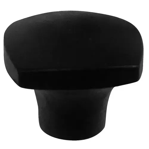 1 1/4" Square Knob - Aventura - Matte Black