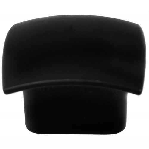 1 1/2" Square Knob - 16mm c/c - Aventura - Matte Black