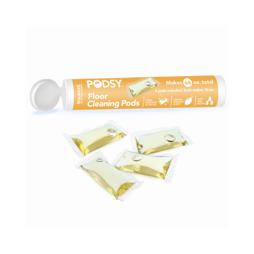 PODSY PARTNERS, LLC PY004-4SP-1RT-XCP12 4CT FLR Cleaning Pods - pack of 12