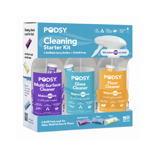 PODSY PARTNERS, LLC PY124-12SP-3SB Cleaning Starter Kit