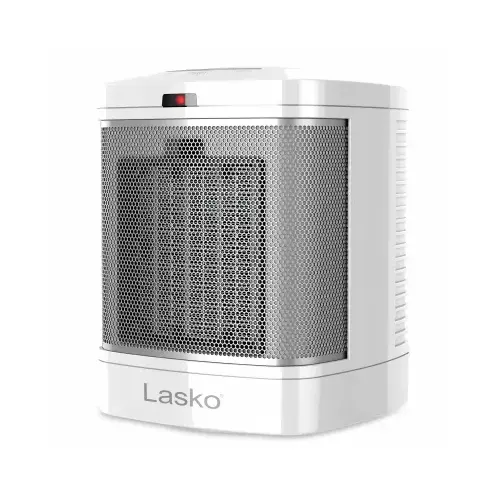 Lasko CD08200 1500W 120V Bathroom Electric Space Heater White