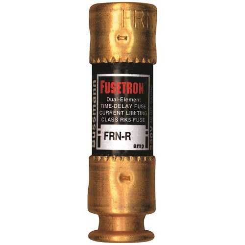 FRN Series 20 Amp Brass Time-Delay Cartridge Fuse