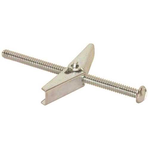 3/16 in. x 3 in. Toggle Bolts Round Head Spring Wing Zinc