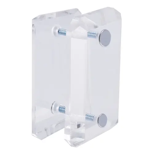 CRL AMC180 Clear Acrylic 180 degree Mall Glass Clamp