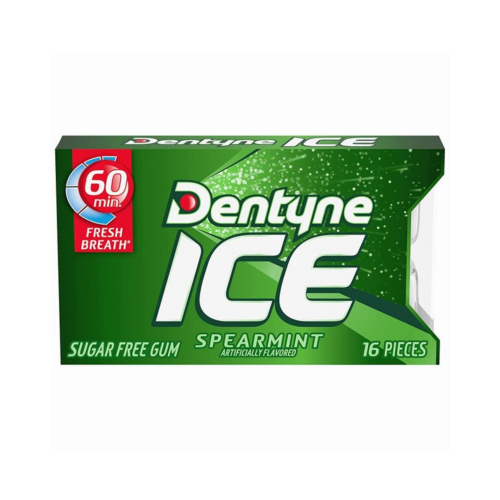 16PC Dentyne Spear Gum - pack of 9