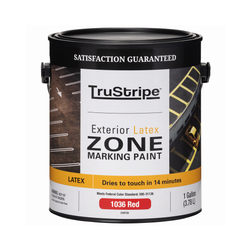 TRUE VALUE MFG COMPANY 1036GL Red Marking Paint, Gallon
