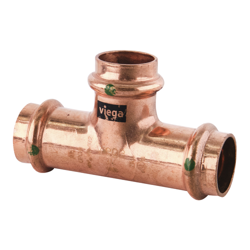 Viega 77387-XCP2 3/4 in. x 3/4 in. Copper Tee  - pack of 2