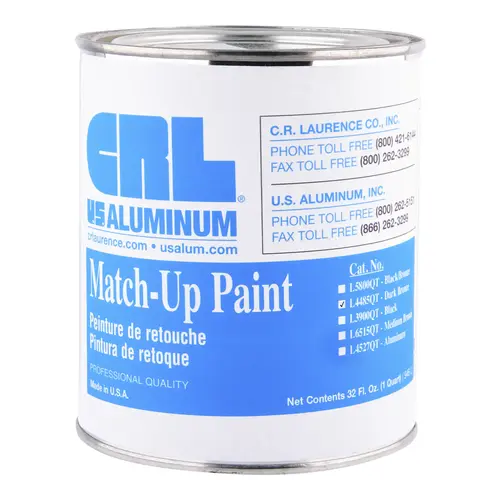 CRL L4485QT Dark Bronze Match-Up Paint - Quart