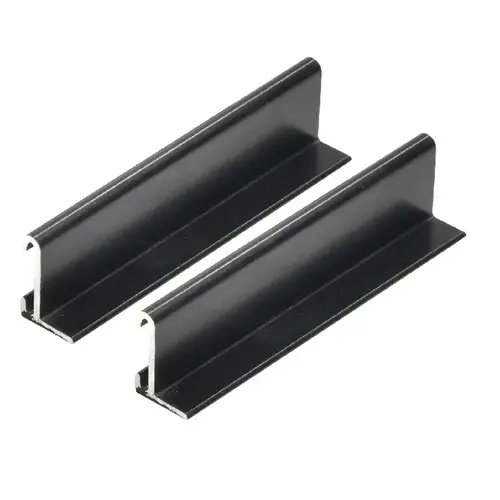 CRL RVTRACK Vent Slide Track 2 Per Set Gray