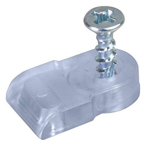 Hafele 291.03.451 Retainer Clip, for Glass Transparent