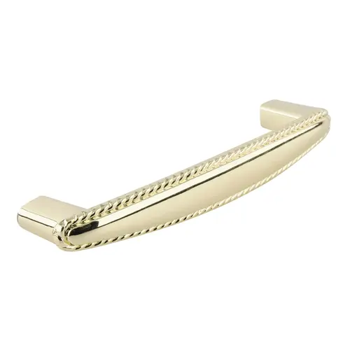 Cabinet Bar Pull For All Type Of Cabinet Hardware 3-3/4" Center To Center Polished Brass