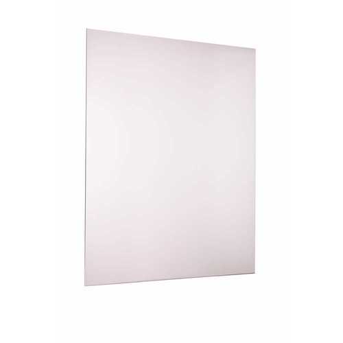 Polished Edge Mirror 36 in. H x 42 in. W Rectangle Clear Vanity Mirror